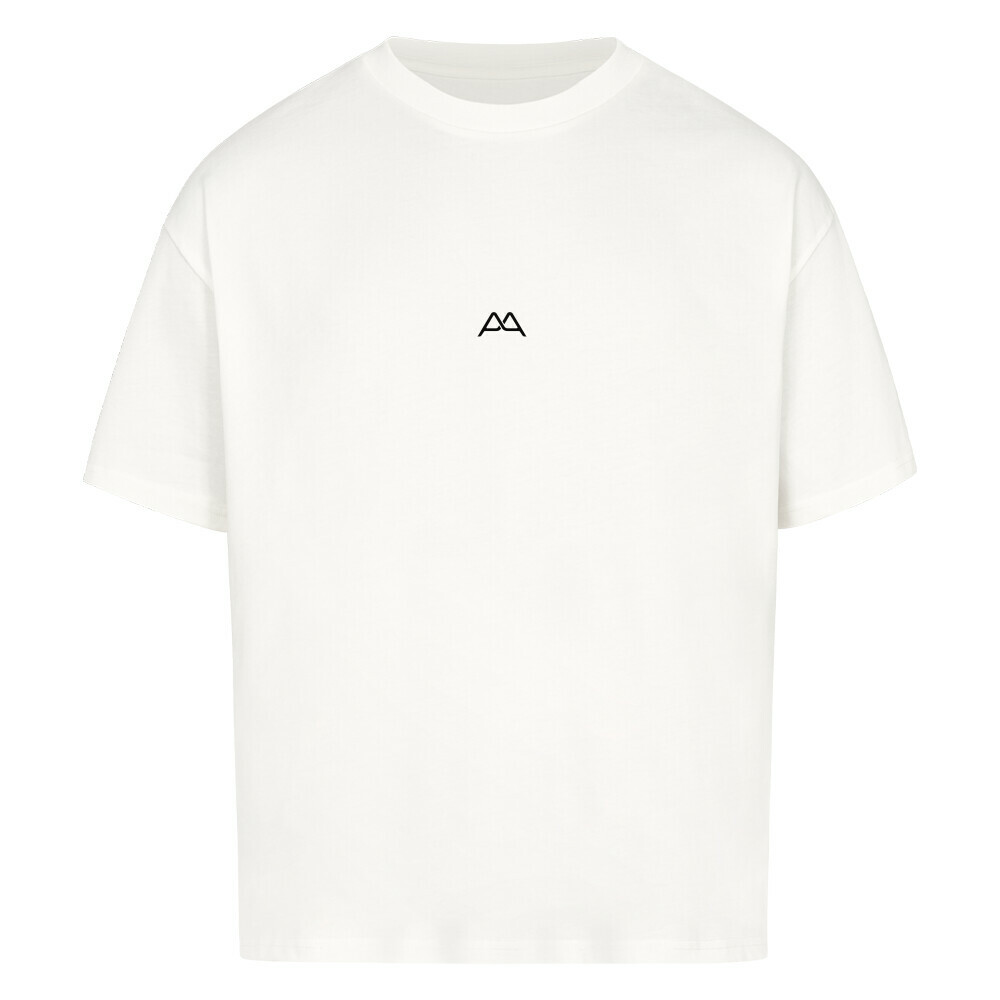 AA Core Shirt in clean white with subtle AA signature print on the chest